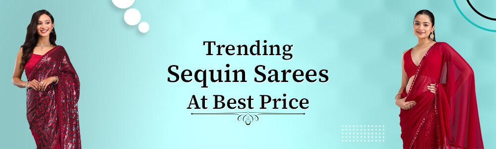  Buy Sequin Sarees Online 