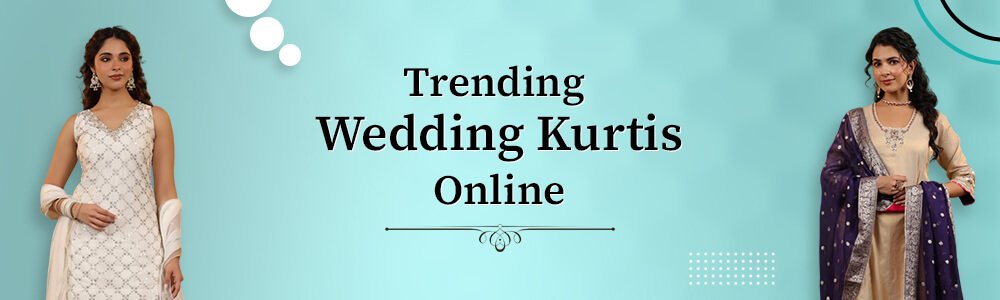  Buy Wedding Kurtis Online 