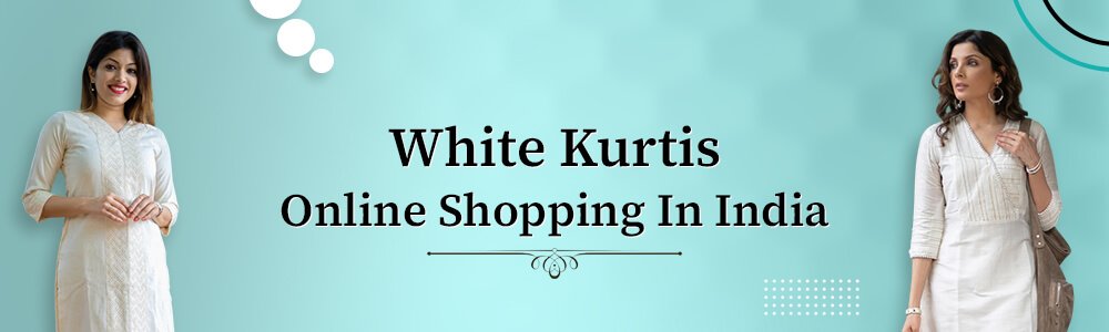  Buy White Kurtis Online 